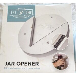 The Grip Jar Lid OPENER GRIPPER Under Cabinet Counter Seniors W/ Arthritis (New)